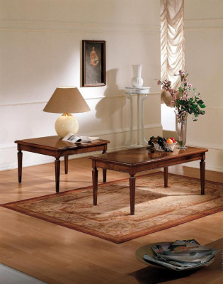 Couchtisch Kaffisdësch Design Dësch Wunnzëmmerdësch Dëscher Säitendësch Massiv