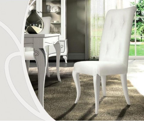 Iesszëmmerstull Stull Iesszëmmer Modern Still Holz Design Iess Wäiss Sëtz Fauteuil