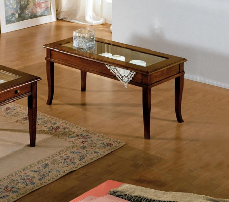 Canapé Dësch Holz Niewendësch Kaffisdësch Designer Dësch Wunnzëmmersdësch Dëscher