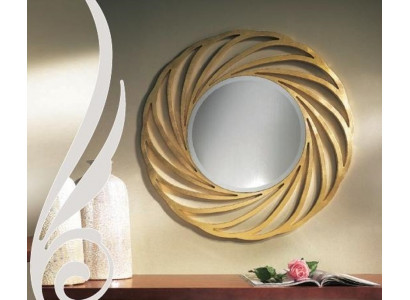 Ronnen Spigel Hängespigel Holz Modern Wallspegel Miwwel Spigelchen Design 90x90