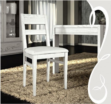Iesszëmmer Stull 1 Sëtzer Still Holz Luxus Klass Mëbel Design Lehnstull Holz