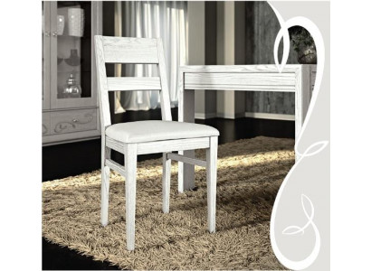 Iesszëmmer Stull 1 Sëtzer Still Holz Luxus Klass Mëbel Design Lehnstull Holz