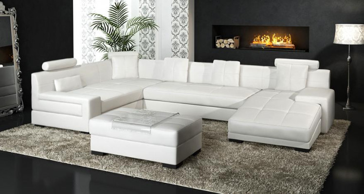 Wunnlandschaft Eckcanapé Canapé Couch Polster Sëtz Garnitur Canapéen Couchen