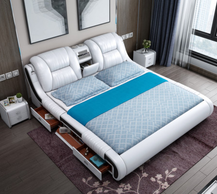 Multifunktion Sofa Bett XXL Grouss Better Boîten USB Hotel Lieder Polster Tiräng