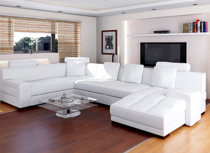 Wunnlandschaft Eckcanapé Canapé Couch Polster Sëtz Garnitur Canapéen Couchen