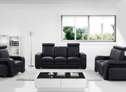 Sofagarnitur 3+1+1 Sëtz Set Design Sofa Polsteren Couchen Canapé Modern