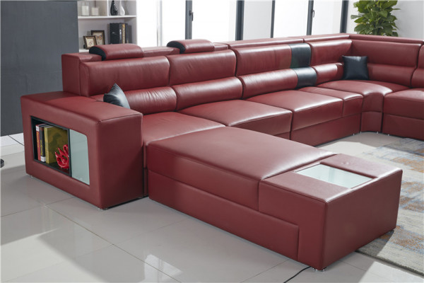Couch Wunnlandschaft Ecke Garnitur Design Modern Sofa U-Form Lieder