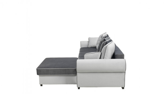 Stoff L-Form Canapé Wunnlandschaft Ecke-Sofa Garnitur Modern Design Sofa Textil