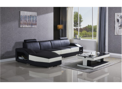 Lieder Modern Couch Wunnlandschaft Ledersofa Sofagarnitur Miwwelen Sofa