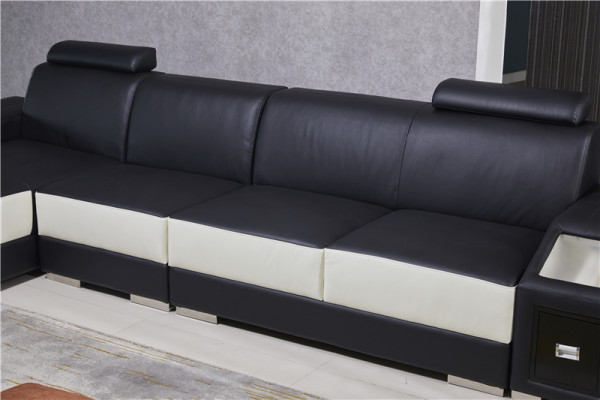 Lieder Modern Couch Wunnlandschaft Ledersofa Sofagarnitur Miwwelen Sofa