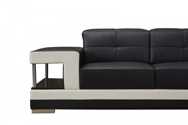 Liederdivan L-Form Canapé Wunnlandschaft Eckdivan Garnitur Design Sofa