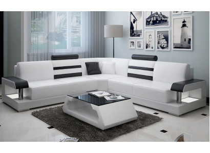 Eckcouch Lieder Sofa Couch Polstersëtz Eck Sëtz Wunnlandschaft Garnitur L Form