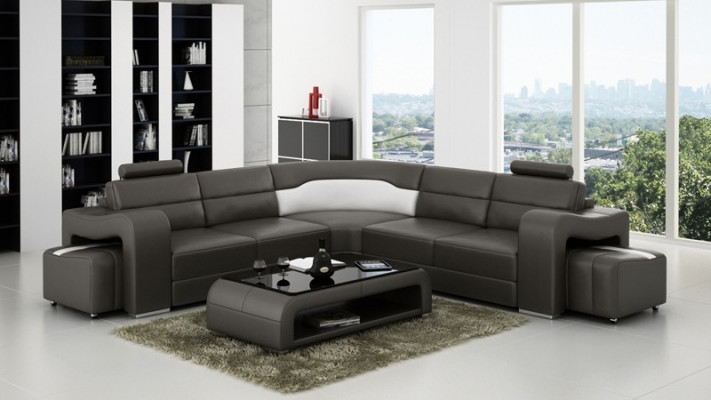 Eckcanapé Canapé Couch Polster Wunnlandschaft Lieder Eckcanapéen Deko Garnitur