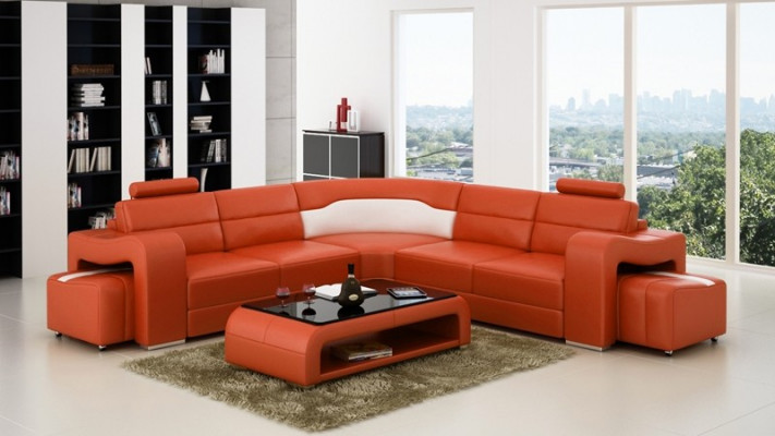 Eckcanapé Canapé Couch Polster Wunnlandschaft Lieder Eckcanapéen Deko Garnitur