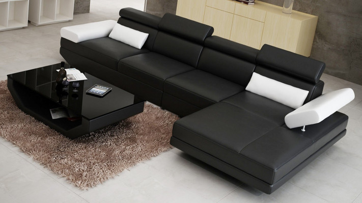 Liederkanapé L-Form Couch Wunnlandschaft Eckkanapé Garnitur Design Modern