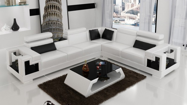 Ecksofa Sofa Canapé Polster Wunnlandschaft Lieder Eck Sofas Garnitur L Form Neit