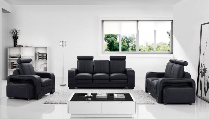 Sofa-Set 3+2 Sëtz Set Design Sofa Polster Couchen Couch Modern 2 tlg Sofas