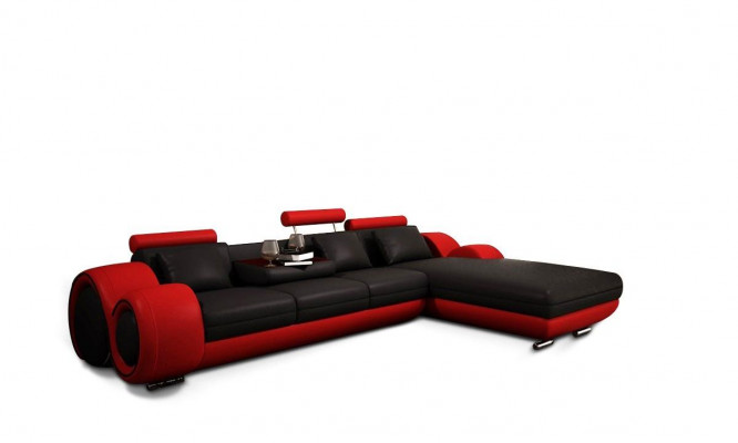 Eckcouch Sofa Canapé Polsterwohnlandschaft Lieder Ecksofa Garnitur