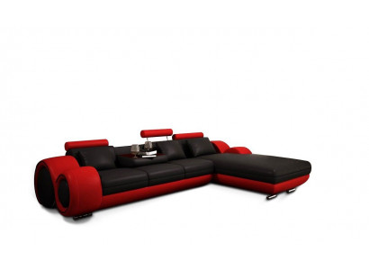 Eckcouch Sofa Canapé Polsterwohnlandschaft Lieder Ecksofa Garnitur