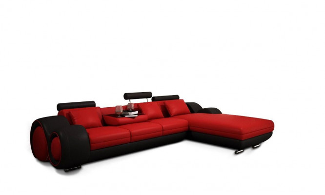 Eckcouch Sofa Canapé Polsterwohnlandschaft Lieder Ecksofa Garnitur