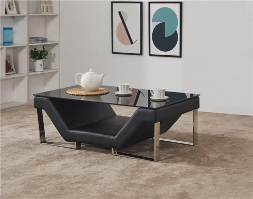 Couchtisch Kaffeidësch Glas Design Bäistelltischen Dësch Wunnzëmmer