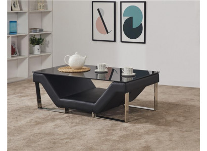 Couchtisch Kaffeidësch Glas Design Bäistelltischen Dësch Wunnzëmmer