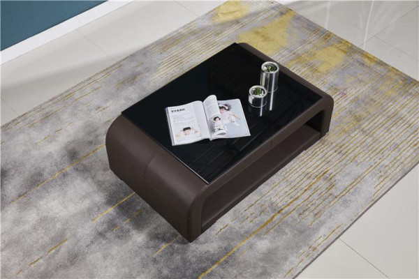 Lädertësch Couchtësch Glastësch Sofa Bäistelltësch Dëscher Couchtëscher