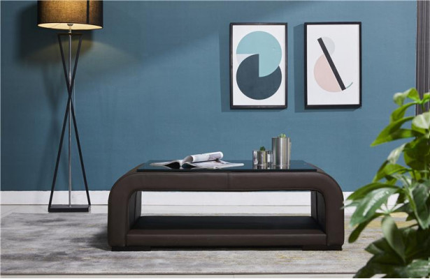 Lädertësch Couchtësch Glastësch Sofa Bäistelltësch Dëscher Couchtëscher