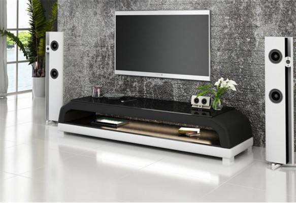 TV Lowboard TV Dësch TV Schaf Modern Wunnzëmmer Dekorativ Kollektioun