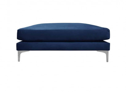 Setzkëssen Hocker Pouf Puff Setz-Pouf Fouss-Schemel Ottoman Samt Textil