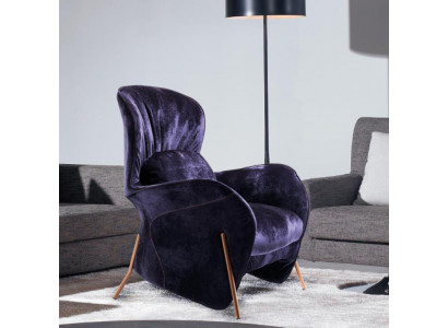 Fotell Club Lounge Designer Stull Polster Canapé 1 Plaz Relax