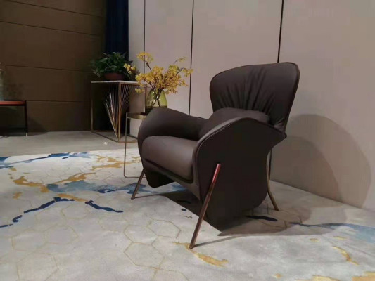 Fotell Club Lounge Designer Stull Polster Canapé 1 Plaz Relax
