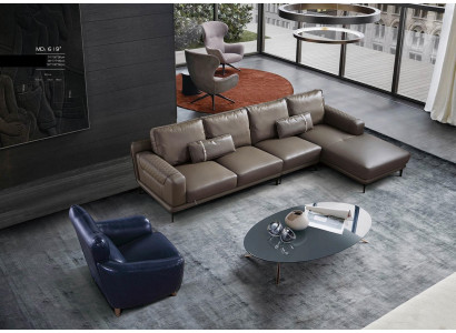 Ecksofa Couch Designer Polster Sëtz Eck Wunn Landschaft Lieder Couchen