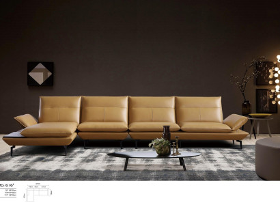 Canapé Canapé Sofa Canapé Designer Polster Eck Wunn-Landschaft Lieder Canapéën
