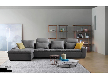 Sofa Eckcouch Designer Ecke Couches Wunnlandschaft Garnitur Textil