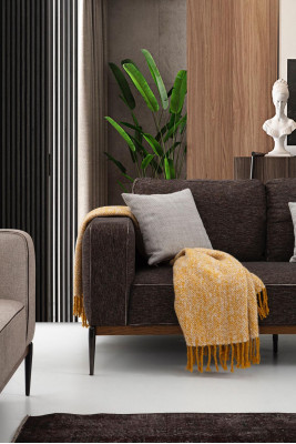 Soffagarnitur 221 Sëtzer Sofa Garnitur Beige Sofas Sessellek Modern Set
