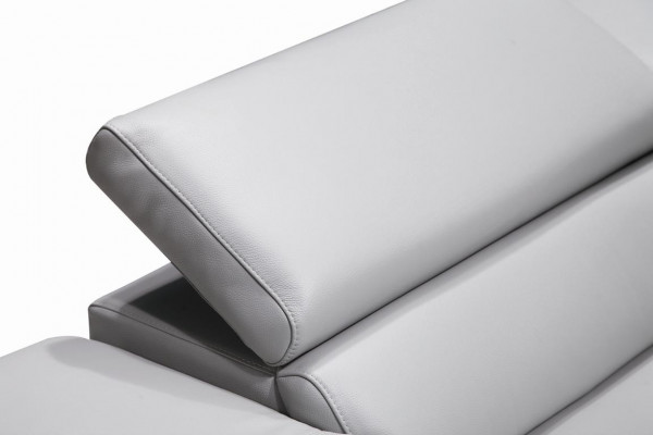 Ledersofa Couch Wunnlandschaft Ecksofa Eck Garnitur Design Modern Sofa 1530B