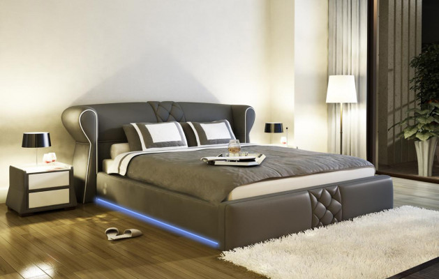 Liederpolster Bett Better Hotel Klassesch Designer Duebel Ehe Schlofzëmmer Neit