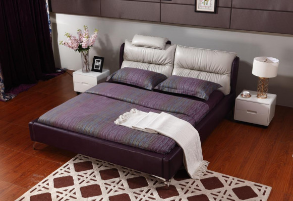 Modern Luxusbett Design XXL Better Stil Dekor Hotel duebel Lieder 140 160