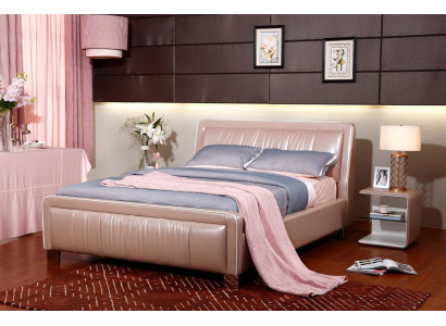 Designer-Doppelbett Bett Schlofkummer Lieder Hotel Luxus Polsterung