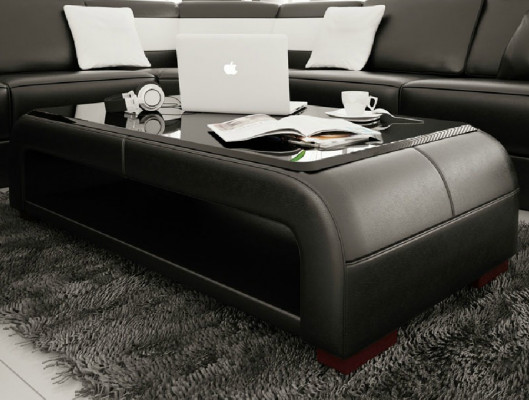 Soffadësch Design Dësch Wunnzëmmer Glas Lieder Canapé Säitendësch Sofas Kaffi