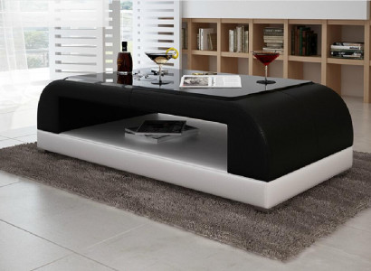 Soffatbesch Glas Design Kaffisdësch Wunnzëmmer Lieder Canapé Niewendësch Sofa