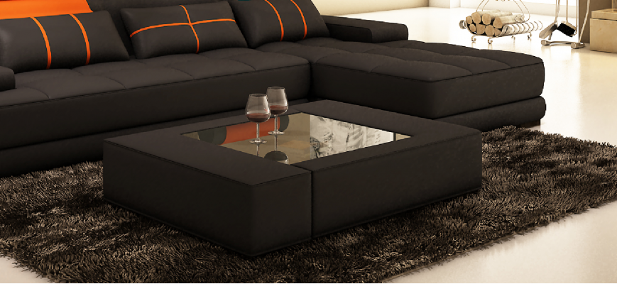 Luxusglastisch: Modernen Niewentisch fir d'Stuff – Kannersécher