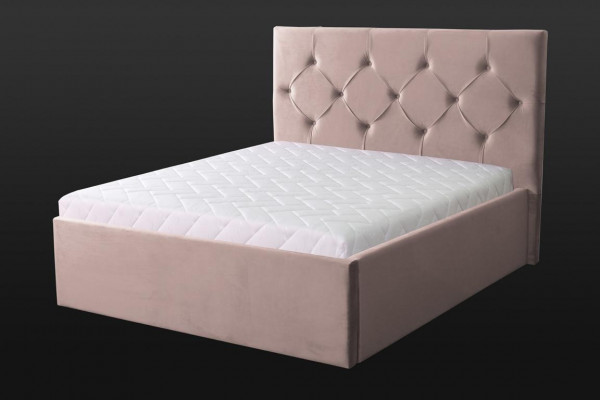 Luxus Schlofzëmmer Bett Duebelbett Textilbett Stoffsécken Miwwelen Ariichtung
