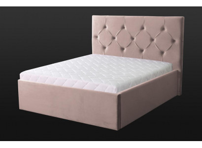 Luxus Schlofzëmmer Bett Duebelbett Textilbett Stoffsécken Miwwelen Ariichtung