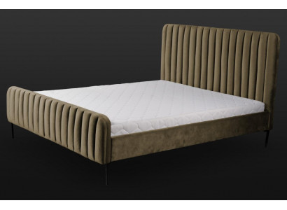 Gréng Duebelzëmmer Holzmöbler Design elegant Stoff klassesch Möbler