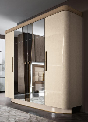 Komplett Schlofzëmmer Set Bett Nuetsschaf Kommode Neit Design Schlofzëmmer 9 Stécker.