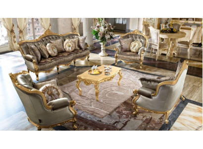 Sofa Sofagarnitur 3 2 1 1 Sëtzer Relax Couch Polstergarnitur Designer Neit Textil