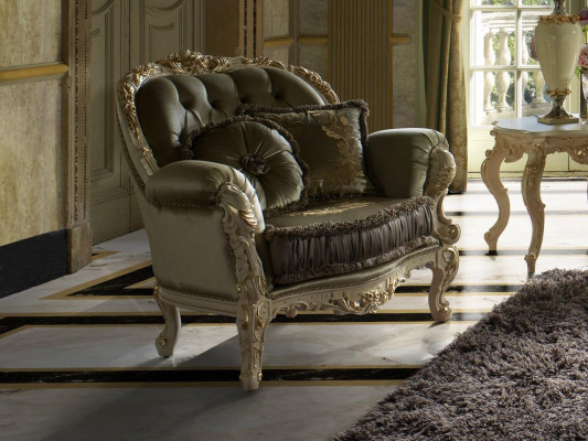 Sofa Canapé Stoff Polster Sëtz 3+1+1 Sëtzer Garnitur Design Canapéën Sofae Nei