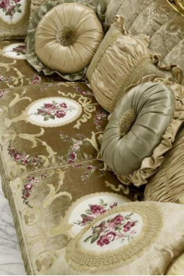 Sofagarnitur 3+1+1 Plazen Sofas Couch Polster Garnitur Miwwelen Couchen Stof Nei